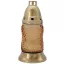 Üvegmécses Gold Twist 16 cm - Narancssárga
