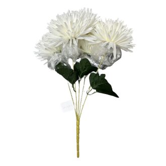 Művirág 5 ágú krizantém csokor vegyes színek 22592 C/M