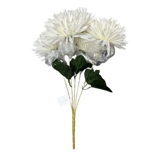 Művirág 5 ágú krizantém csokor vegyes színek 22592 C/M