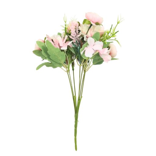 Művirág 7 ágú boglárka/dália/hortenzia csokor 24445