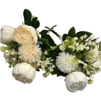 Rózsa+krizantém csokor 9ág 