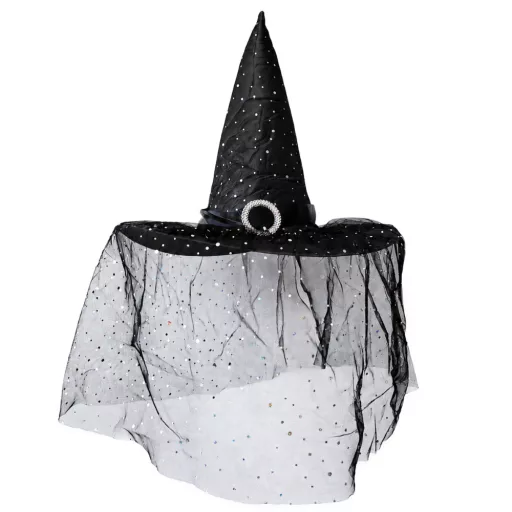 Halloween boszorkánykalap többféle