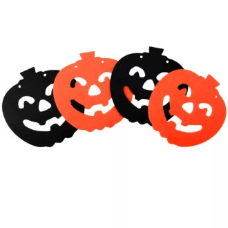 Halloween sütőtökös girland