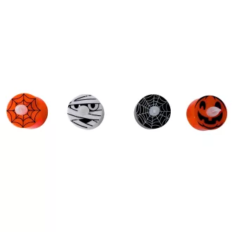 Halloween műanyag mécses többféle