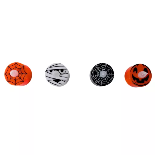 Halloween műanyag mécses többféle