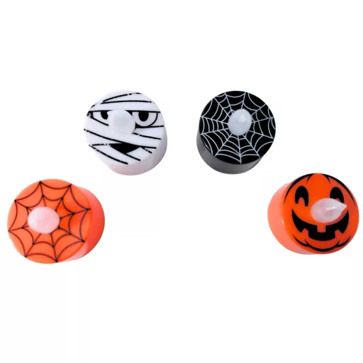 Halloween műanyag mécses többféle