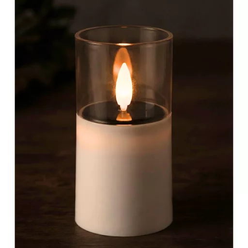 Led dekorációs gyertya 10 cm-es