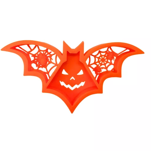 Denevéres műanyag tál halloweenre többféle
