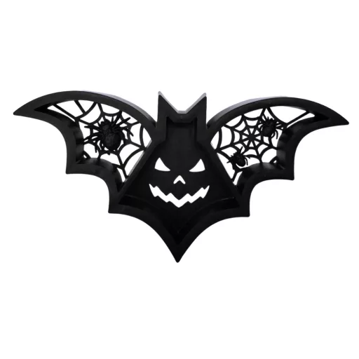 Denevéres műanyag tál halloweenre többféle