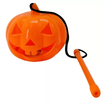 Halloween műanyag tök lámpás