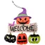 Halloween fa ajtódísz