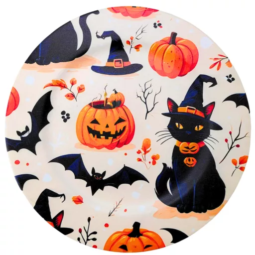 Halloween dekorációs tál 33cm