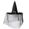 Halloween boszorkánykalap - Fekete