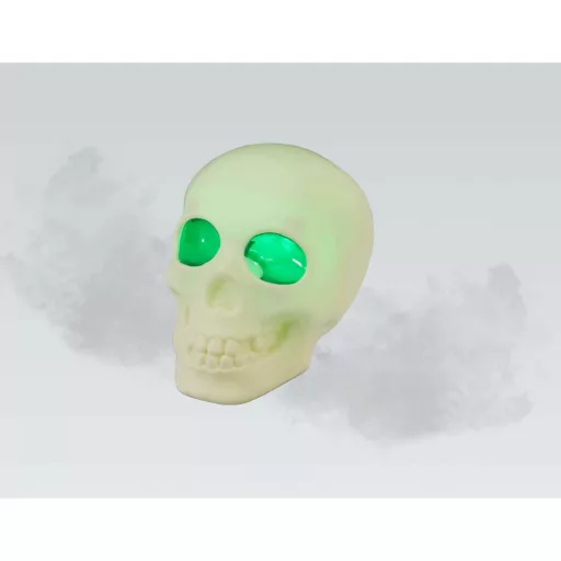 Halloween füstkészítő koponya