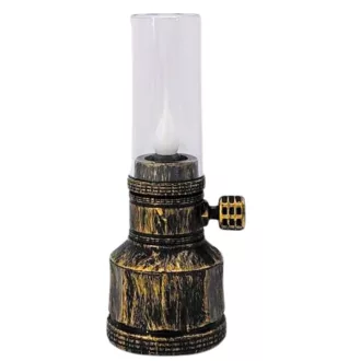 Led olaj lámpás14cm-es - arany