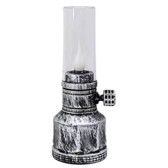 Led olaj lámpás14cm-es - ezüst