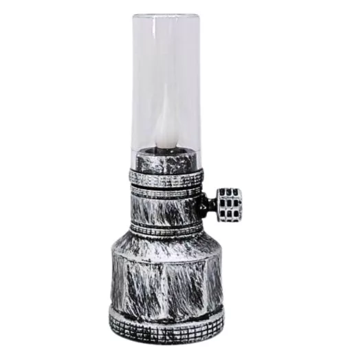 Led olaj lámpás14cm-es - ezüst