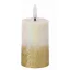 Led gyertya 8,5cm-es - arany