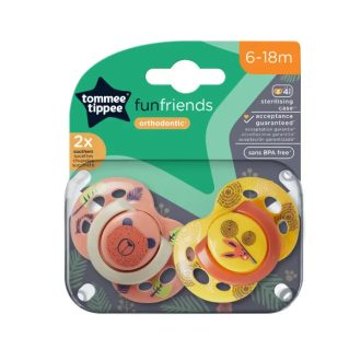   Tommee Tippee játszócumi 2db 6-18 hó Közelebb a természethez