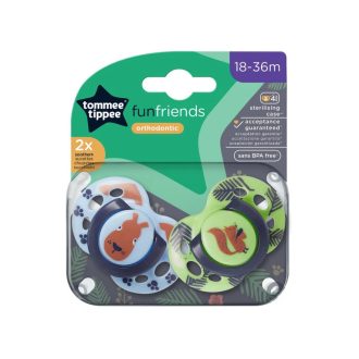 Tommee Tippee játszócumi 2db Fun 18-36 hó