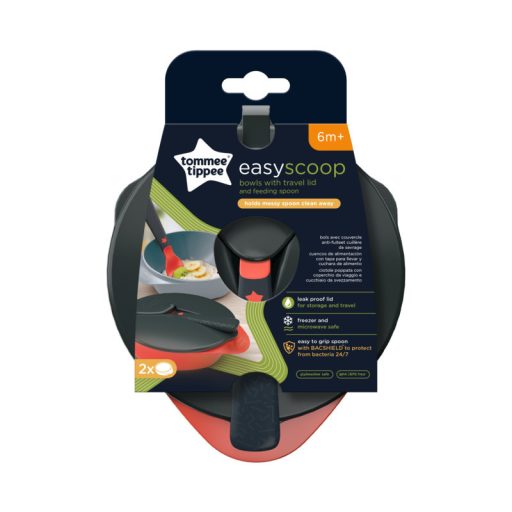 Tommee Tippee etető tálka tetővel és kanállal
