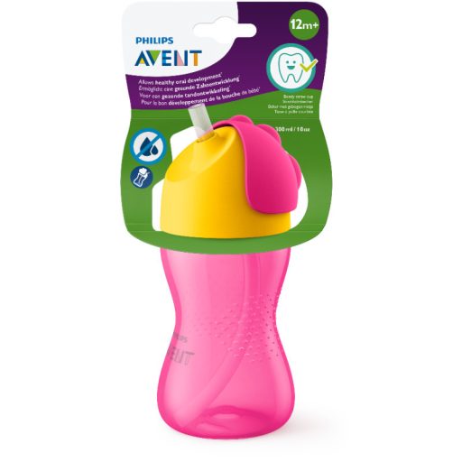 Philips Avent Bendy 300 ml-es szívószálas itatópohár 12 hónapos kortól