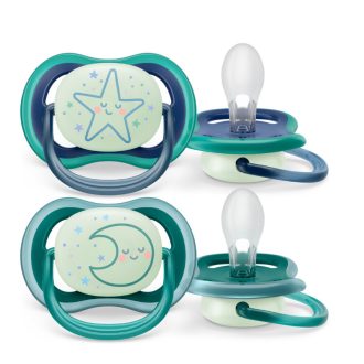   Philips Avent Ultra Air játszócumi 2db Night SCF376/13 6-18h