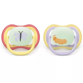 Philips Avent Ultra Air játszócumi 2db Night 0-6h