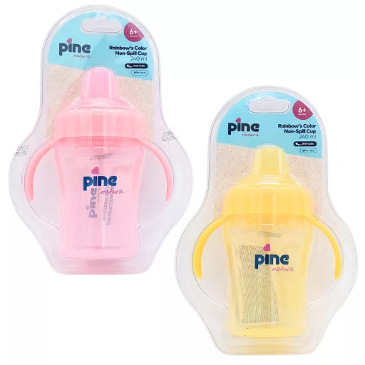 Pine Natura itatópohár 240ml Rainbow - Lány