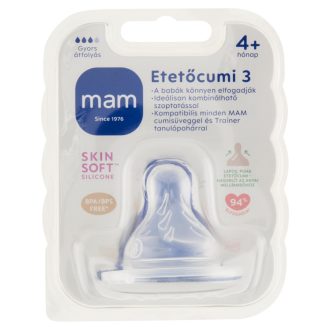MAM etetőcumi 4+ hónap B3 gyors
