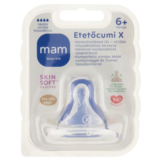 MAM etetőcumi 6+ hónap (x)