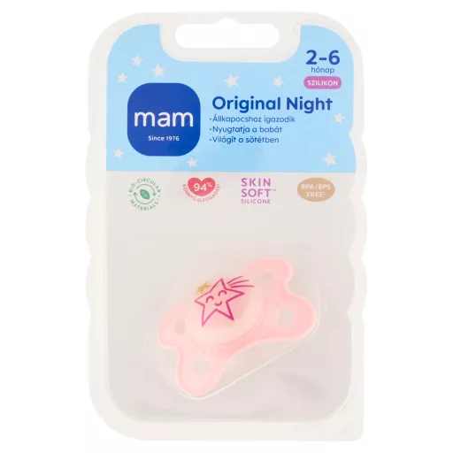 MAM Original Night cumi 2-6 hónap többféle