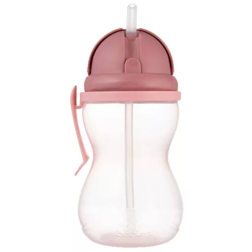 Canpol babies sport itatópohár szívószállal 370ml rózsaszín