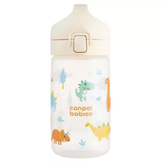 Canpol babies gyermek kulacs 400ml Junior bézs