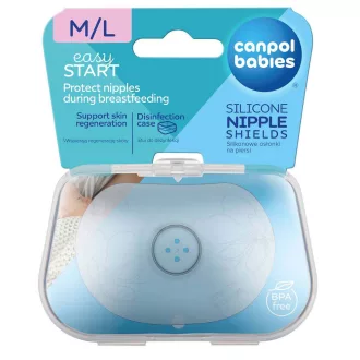   Canpol babies mellbimbóvédő 2db EasyStart univerzális M/L
