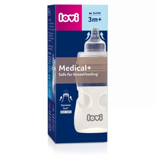 LOVI Medical+ cumisüveg 250ml
