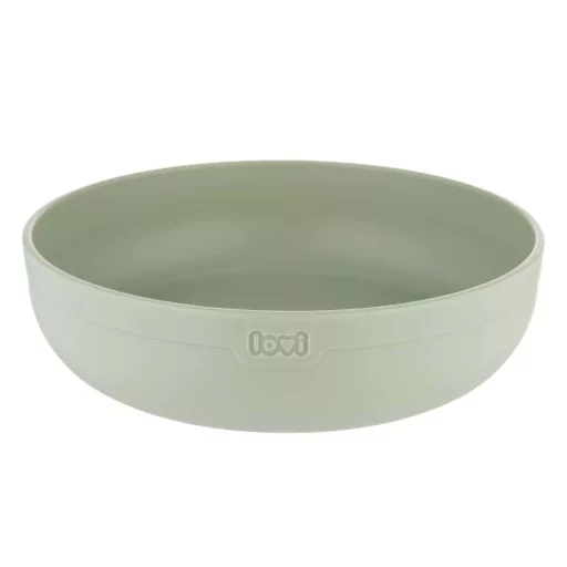 LOVI Tányér szett pohárral 3db Pistachio