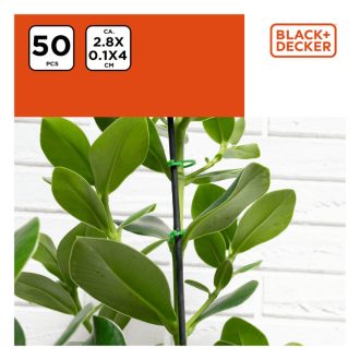   Black+Decker növénykötöző gyűrű 50db PE 2.8x0.1x4cm  BL 22g
