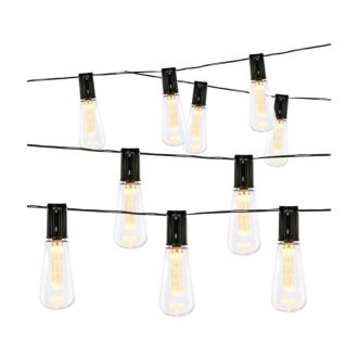   Grundig solar fényfüzér, leszúrható egységgel; 10db égő; 335x4,4x9,3cm 292g; 600mAh