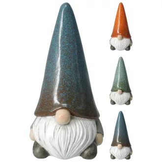 Kerti törpe dekoráció 17 cm - kék