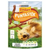   Purina Friskies Funtastix ízletes bacon és sajt ízesítésű kutya jutalomfalat 175 g
