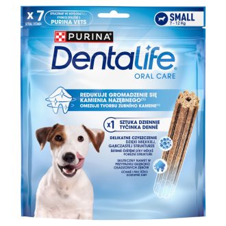   Purina Dentalife Oral Care Small 7-12 kg kiegészítő állateledel felnőtt kutyák számára 115 g