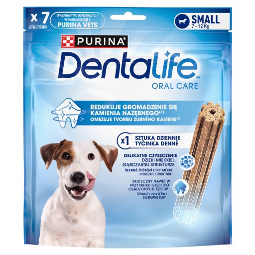 Purina Dentalife Oral Care Small 7-12 kg kiegészítő állateledel felnőtt kutyák számára 115 g