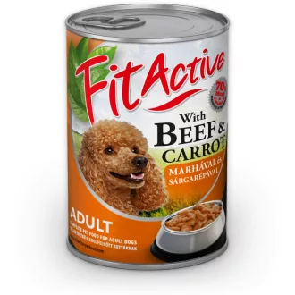 FitActive nedves kutyeledel 415g marha-rizs-répa