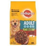   Pedigree Adult teljes értékű szárazeledel felnőtt kutyák számára marhával és baromfival 500 g