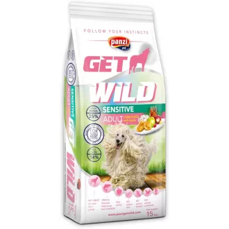   Panzi GetWild száraz kutyatáp 15kg Adult Sensitive Lamb (chicken&wheat free)