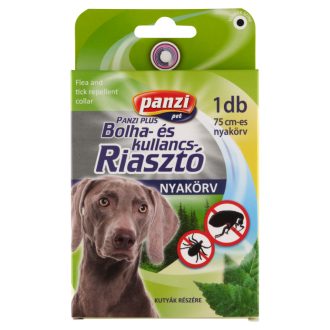   Panzi Pet Panzi Plus bolha- és kullancsriasztó nyakörv kutyák részére, 75 cm-es