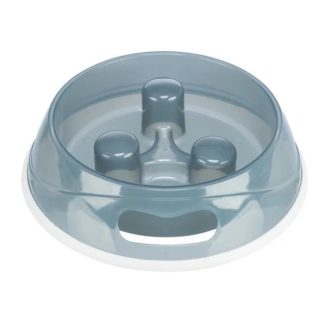   Trixie habzsolásgátló tál 0,9 liter, műanyag – Szürke