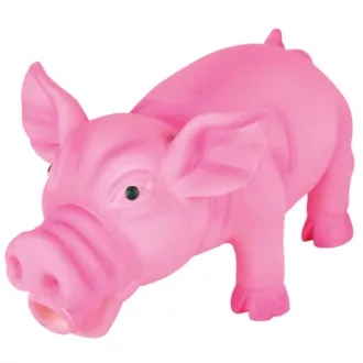 Trixie latex röfögő malac 17cm 