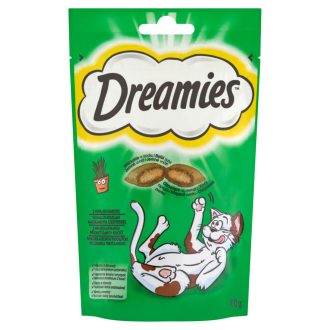   Dreamies kiegészítő macskaeledel felnőtt macskák és 8 hetesnél idősebb kölykök számára 60 g